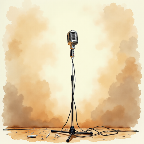 Art plate for the Power Ballad music style, Ballads That Break the Sky family