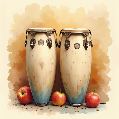 Art plate for the Timba Cubana music style, The Party That Never Ends family