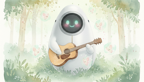 Art plate for the Dream Folk music style, Fog and Nostalgia family