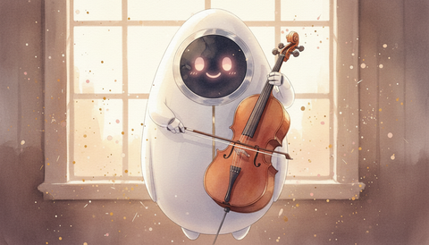 Art plate for the Wistful Chamber Folk music style, Fog and Nostalgia family