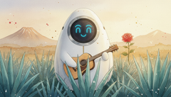 Lámina ilustrada de MUSAI Song, estilo Ranchera Épica