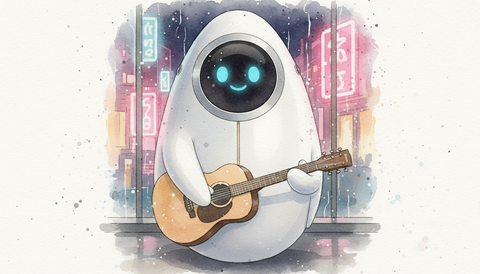 Art plate for the Neo-Bolero music style, Rain Romance family