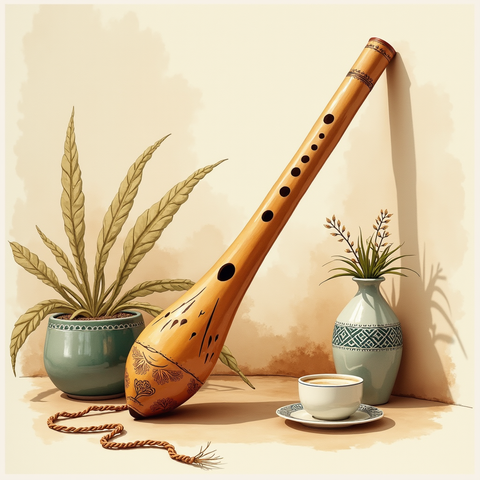 Art plate for the Sufí Devocional (Dhikr) music style, Sacred Ground family