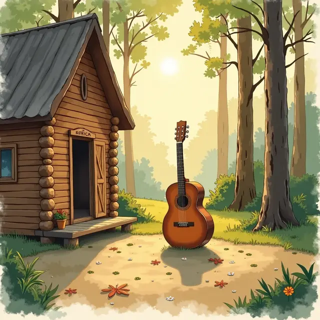 Lámina del estilo musical Ambient Folk, familia Silencio que respira