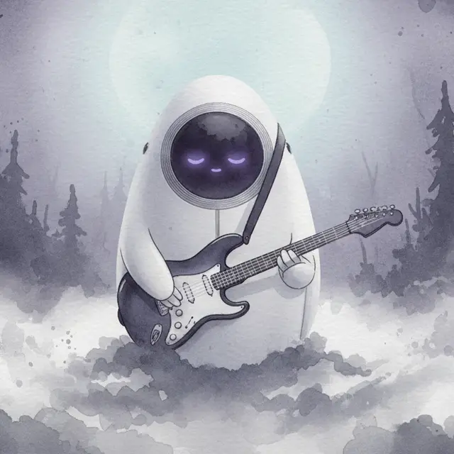 Lámina del estilo musical Darkgaze, familia Niebla y nostalgia