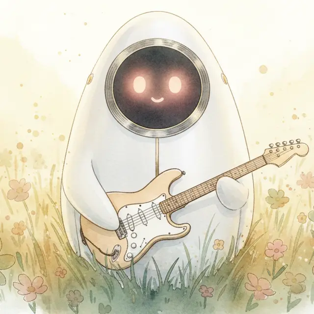 Lámina del estilo musical Jangle Dream, familia Niebla y nostalgia