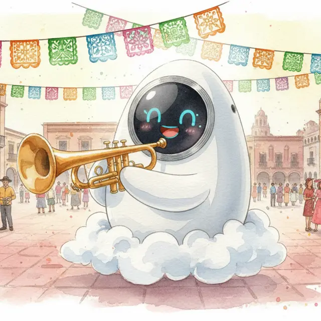 Lámina del estilo musical Mariachi Tradicional, familia Raíces que no se sueltan