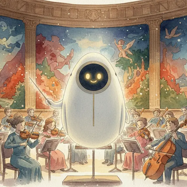 Lámina del estilo musical Poema Sinfónico, familia Salón de los siglos