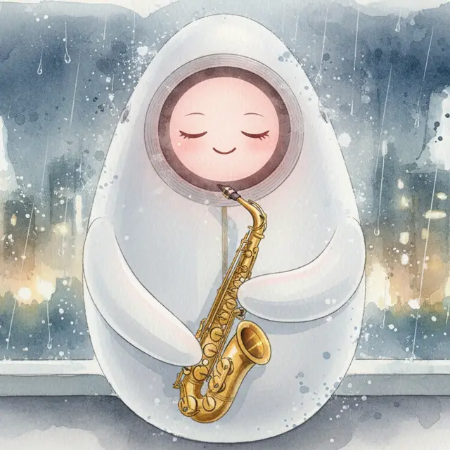 Lámina del estilo musical Quiet Storm, familia Romance de lluvia