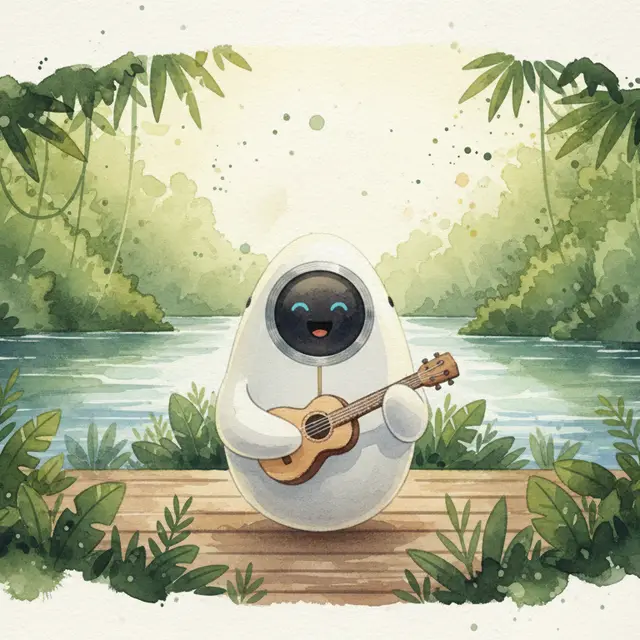 Lámina del estilo musical Son Jarocho, familia Raíces que no se sueltan